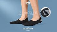 Celersport No show Socks for Men Invisible Socks 6 Pairs