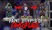 3 CAMOUFLAGE Variants - Perfect for Imperial Guard