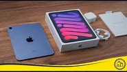 Apple iPad Mini 6 (Space Gray) 256gb Aesthetic Unboxing + Setting Up