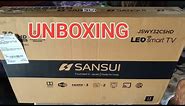 Sansui Smart Tv Unboxing // Sansui Android Tv Unboxing