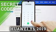 Secret Codes for Huawei Y6 2019 - Enable Hidden Modules