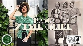 Vintage Style Guide (1930s Day Wear Look)⎟VINTAGE TIPS & TRICKS