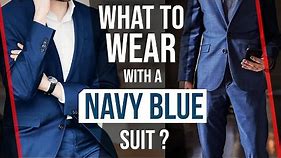 What Color Leather Accessories Go With A Navy Blue Suit ? [ COMPLEMENTS GUARANTEED ]