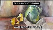 Unlocking the Beauty of Watercolor Still Life Fruit Painting for Beginners