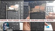 Como hacer TEST POINT Samsung Galaxy A10s (SM-A107M)