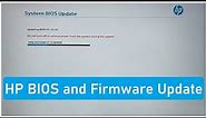 HP BIOS and Firmware Update || How to update hp bios and firmware in windows