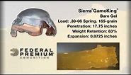 Bullet Performance: Federal Premium Sierra GameKing