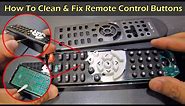 How to Fix & Clean Your Remote Control Buttons