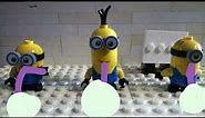 Despicable me 2 credits but in Lego. 🍌🍿🎟️🎞️📽️💳