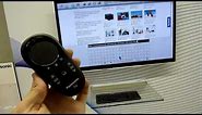 Panasonic Viera Touch Pad Controller Remote Hands On [EN]