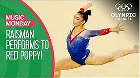 Aly Raisman's Floor Exercise at Rio 2016 to "Red Poppy" | Music Monday