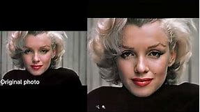 Bringing Marilyn Monroe to Life: An Animated Journey from Photo to Reality