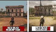 Red Dead Redemption 2 | New Austin Map Comparison | RDR 1 vs RDR2 Evolution