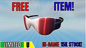 [FREE IN-GAME LIMITED] HOW TO GET THE TOMMY VISOR SUNGLASSES IN TOMMY PLAY | ROBLOX