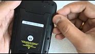 How to Insert SIM cards into Motorola Moto G