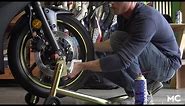 Motorcycle Brake Maintenance: De-glazing Rotors | MC GARAGE VIDEO