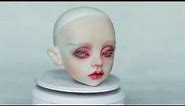 Detailed BJD Doll Faceup Tutorial - Complete Whole-Face Makeup