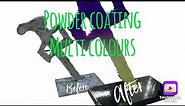 How To Powder Coat Multiple Colours