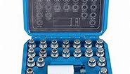 BELEY 21pcs Wheel Lock Key Removal Kit for BMW and Mini Series, Wheel Anti-Theft Lock Lug Nuts Screw Remover Socket Tool Set with 1/2 inch (12.7mm) Socket Adapter