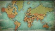 World Map- Stock Footage