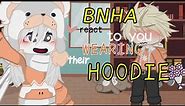˗ˏˋ ੈ✩‧BNHA/MHA Boys Reacting To Y/N Wearing Their Hoodie! || ´ˎ˗ 『Y/N Harem』