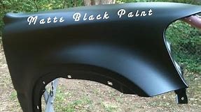 How To Spray Matte Black Paint - Single Stage Paint Without Clear Coat