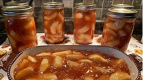 My Secret to Canning the PERFECT Apple Pie Filling without Oozing!