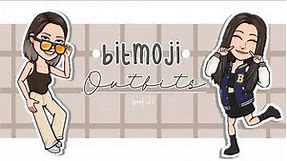 Aesthetic Bitmoji Outfits | How to make bitmoji aesthetic (step by step) | pt. 2