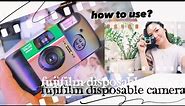 FUJIFILM DISPOSABLE FILM CAMERA /beginner friendly & affordable / review & how to use / Philippines