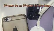 iPhone 6s vs iPhone 14 Pro Max กล้อง #iphone #ไอโฟน #iphone14promax #iphone6s #ไอโฟน6s #ไอโฟน14