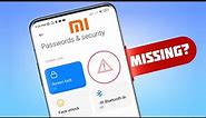 How To Fix The Fingerprint Option Missing On Xiaomi Device | Fingerprint Scan Not Working