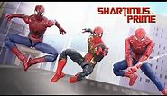 Marvel Legends Spider-Man No Way Home 3-Pack Hasbro Pulse Exclusive Action Figure Review