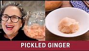 How to Make Pickled Ginger - Gari | The Frugal Chef