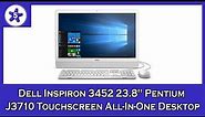 Dell Inspiron 3452 23.8" Pentium J3710 Touchscreen All-In-One Desktop