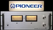 SPEC-2 - The Most Powerful Pioneer Power Amplifier Ever! Vintage Stereo Repair Restoration Testing.