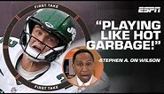 Stephen A.: Zach Wilson is playing like 'HOT GARBAGE!' 🗑️ | First Take