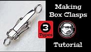 Making Box Clasps: A Silversmithing Tip