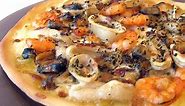 pizza fruits de mer بيتزا بفواكه البحر