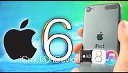 iPod Touch 6th Gen Released! A8 iPod 6th Generation 2015 & Review