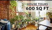 House Tours: This 600 Sq Ft Apartment Is Home to Over 100 Plants!
