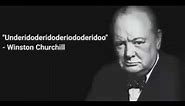 Winston Churchill's Speech Meme