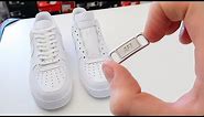 How To Put AF1 Tag On Air Force 1s!