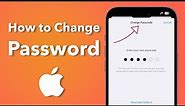 How to Change Password on iPhone?