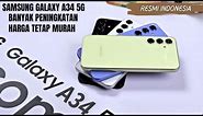 RESMI!! SAMSUNG GALAXY A34 5G INDONESIA - HARGA SPESIFIKASI LENGKAP DAN REVIEW