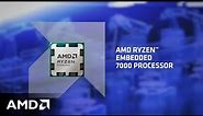 Unleash Performance and Power Scalability with AMD Ryzen™ Embedded 7000 Processors