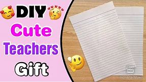 Cute DIY Teacher's Day Gift from Paper | Teachers Day Gift Ideas Handmade Easy | Teachers Day Gifts