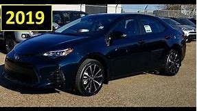2019 Toyota Corolla SE CVT Upgrade Package Review of features and walk around