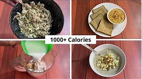 5 Really Easy Meal Options for Weight Gain / Bulking !! ( 1000+ Calories ) 🇮🇳