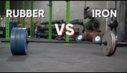 Rubber Vs Iron Weight Plates (Which Should YOU Buy?) | 6 Differences Between Bumper & Metal Weights