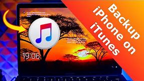 How to Backup iPhone on iTunes! [2020]